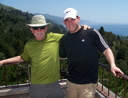Dan and Dylan at Monterey
