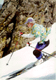 Dan skiing