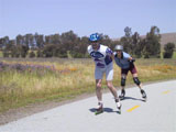 Jim and Liz on Coyote Creek Trail