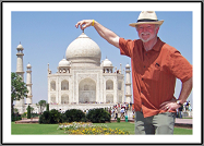 Dan dwarfs the Taj Mahal