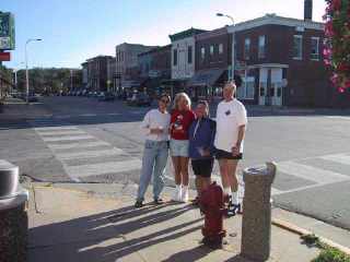 Carolyn, Marti, Sawa and Jeff. Photo by Phil Thompson.