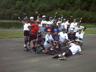 Inagural skate campers!